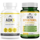 ADK 5 Vitamin Supplement + Beta Sitosterol - Natural Plant Sterols
