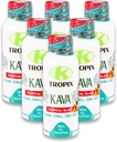 K-Tropix Kava Shot Tropical Blast - 500mg Wellness Shot erlaxazioa sustatzeko eta kezkak murrizteko - Kava Drink - Kezka, Tentsioa, Strain Relief gehigarria - 6 Pack