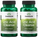 Swanson Uric Acid Cleanse - Natural Supplement Promoting Kidney Support - Features a Powerful Combination of 7 Herbs - (60 Veggie Capsules) 2 Pack