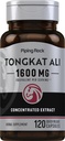 Piping Rock Tongkat Ali | 120 Capsules | Longjack Extract | Herbal Supplement | Non-GMO, Gluten Free