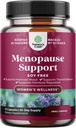 Komplet herbal menopause supplement til kvinder - Soja gratis kvindelige Hormone Balance Kapsler til natten Sweats Hot Flashs & Mood Swings med Dong Quai, Chaste Berry & Black Cohosh Root - 75 Count Pack