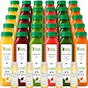 RAW Fountain Juice Cleanse 5 Day, Tropical Detox Cleanse, 30 Bottles, 12oz | 5x Ginger Shots, All Natural Juice Detox, Cold Pressed Juice, Gluten Free, NO Added Sugar, Vegan, Kosher