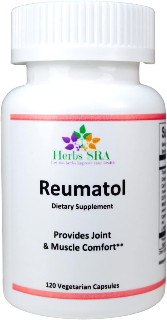 Herbs SRA- Suplimentul natural pentru îmbunătăţirea sănătăţii comune, Mobilitate & Confort-Avansat de sprijin comun Formula -120 Capsule vegetale.