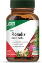 Floradix Iron + Herbs - Suplemento de ferro para soporte de enerxía saudable* - Apoia a formación de células sanguíneas vermellas - Vegan, Non-GMO, Gluten-Free, Soy-Free - 60 Liquid Phyto-Caps