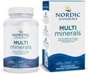 Nordic Naturals Multi Minerály, Unflavred - 90 Kapsule - 11 Základné minerály - Optimálne zdravie a wellness - Certified Vegan - Non-GMO - 30 Servisné služby