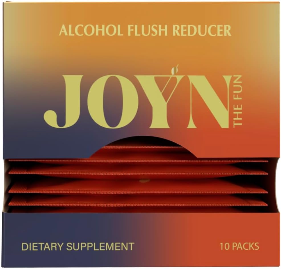 JOYN supplement voor alcohol Flush preventie, detox, leverondersteuning, Aziatische Glow relief 