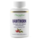 Paradise Herbs Hawthorn Berry, Active Whole Spectrum Extract, Super Potent, Ultra Pure, Vegan, Non-GMO, Gluten Free, 60 Vegetarian Capsules
