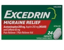 Excederin Migraine Smerte Reliever Caplets 24 ea