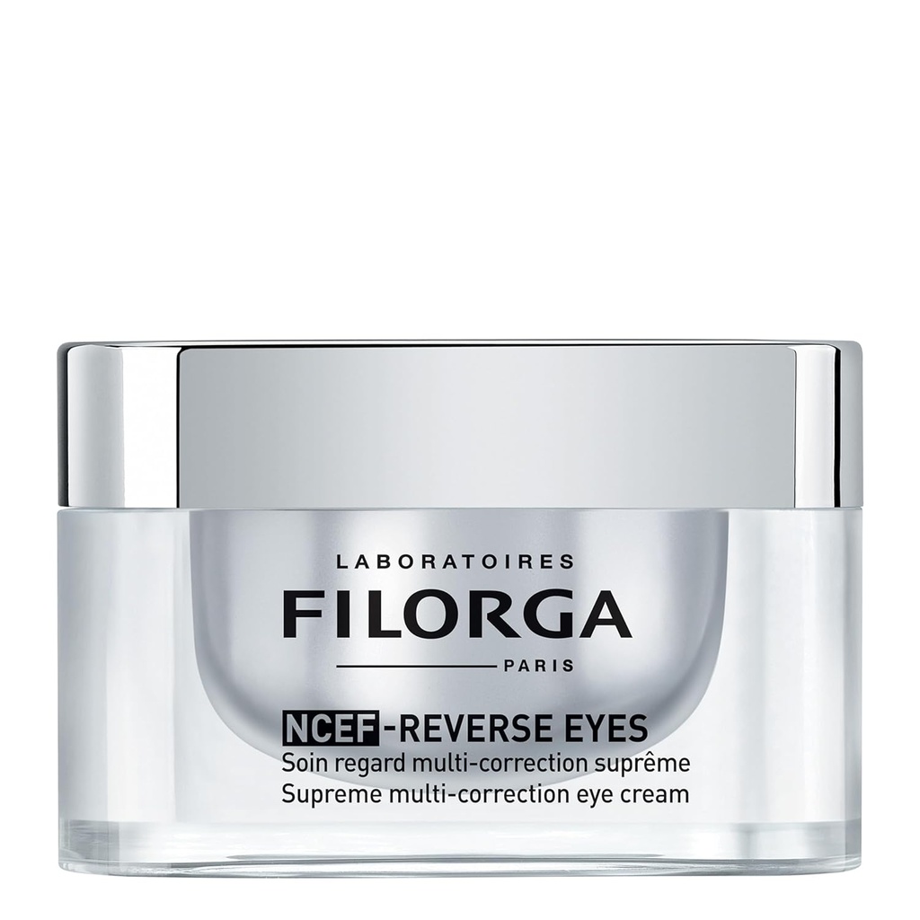 Fildorga pleF-Revers Eyes Anti-Aging Eye kem chống mắt, với Hyluronic acid, Colgen, và vitamin C để giảm Wrinkles, Black Circles, và Puffiness và Boost Eye Moistuzing, 0.5 hz.