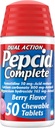 Pepcid Acid Reducer + Antax Chewable Tablet, Heartburn Relief, Berry, 50 ct (Paket May Vary)