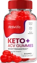 ActivLife Keto ACV Gumies - Active Life Keto Apple Cider Vineval Gumies, ActivLife Keto + ACV Súly Management Gumies ActivLife Advanced 1000mg Formula (1 Pack - 60 Gumies)