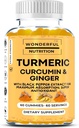 Angkat Wellness Journey Turmeric, Curcumin, dan Ginger Gummies: Suplemen Superfood Dihidangkan dengan Black Pepper Extract - 60 Gummies