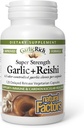 גורמים טבעיים GarlicRich, Superחוזק Garlic + Reishi, 120 נדחה קפסולות צמחוניות
