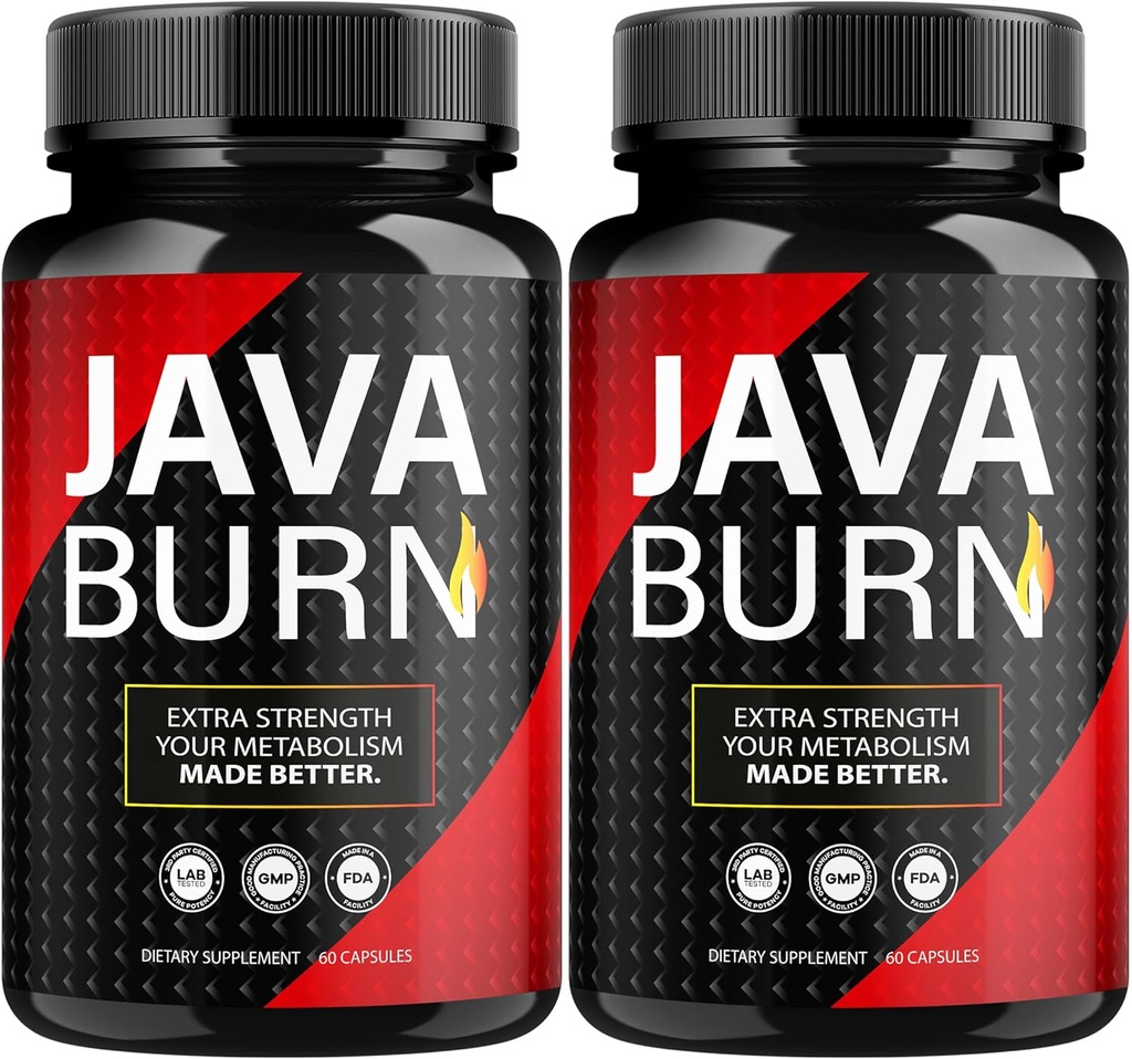 (2 팩) Java-Burn 캡슐, Java-Burn 알약 리뷰, Java-Burn Coffee, Advanced Formula, 2 개월 동안 120 알약