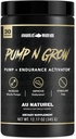 Anabol Warfare Pump-N-Grow Muscle Pump Supplement Koffein gratis pre trening med L-Citrulline, L-Arginine, Beta-Alanine (Au Naturel – 30 serveringer)