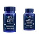 Life Extension Super Ubiquinol CoQ10 with Enhanced Mitochondrial Support & Super Omega-3 Plus EPA/DHA Fish Oil, Sesame Lignans, Olive Extract, Krill & Asta