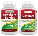 Hawthorn Berry 565 mg & Beet Root Powder 500 Mg