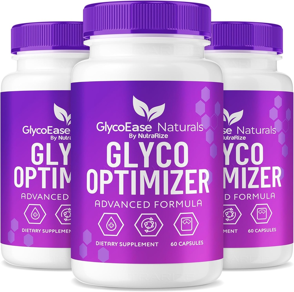 (3 Pack) GlycoEase Glyco Optimizer - Pillole GlycoEase, Integratore Dietetico All-Natural, Supporto Advanced Formula Glycogen, Naturale Glycoeas, Glyco Ease Recensioni (180 capsule)