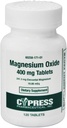 Cypress Pharmaceutical, Inc.- Magnesium Oxide 400 mg. - 120 tabletter