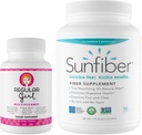 Regular Girl Tomorrow's Nutrition, Women’s Multivitamin (30 Servings) y Sunfiber 90-Day Powder (90 Servings) Bundle, Energy and Low FODMAP Digestive Support