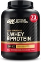 Optim Nutrition Gold Standard 100% Whey Protein Powder, French Vanilla Crème, 5 Pound (Packing May Vary)