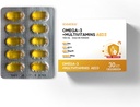 Multivitaminak Omega-3rekin, Multivitaminak emakumeentzat eta gizonentzat, arrain-olioa, DHA/EPA, A bitaminarekin, E bitaminarekin eta D3 bitaminarekin funtzio immunologikoarentzako (1 Box 30 Softgels)
