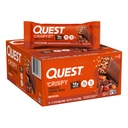 Quest Nutrition Crispy Chocolate Caramel Pecan Hero Protein Bar, 15g Protein, 1g Sugar, 3g Net Carb, Gluten Free Protein Snack, Keto Friendly, 12 Count