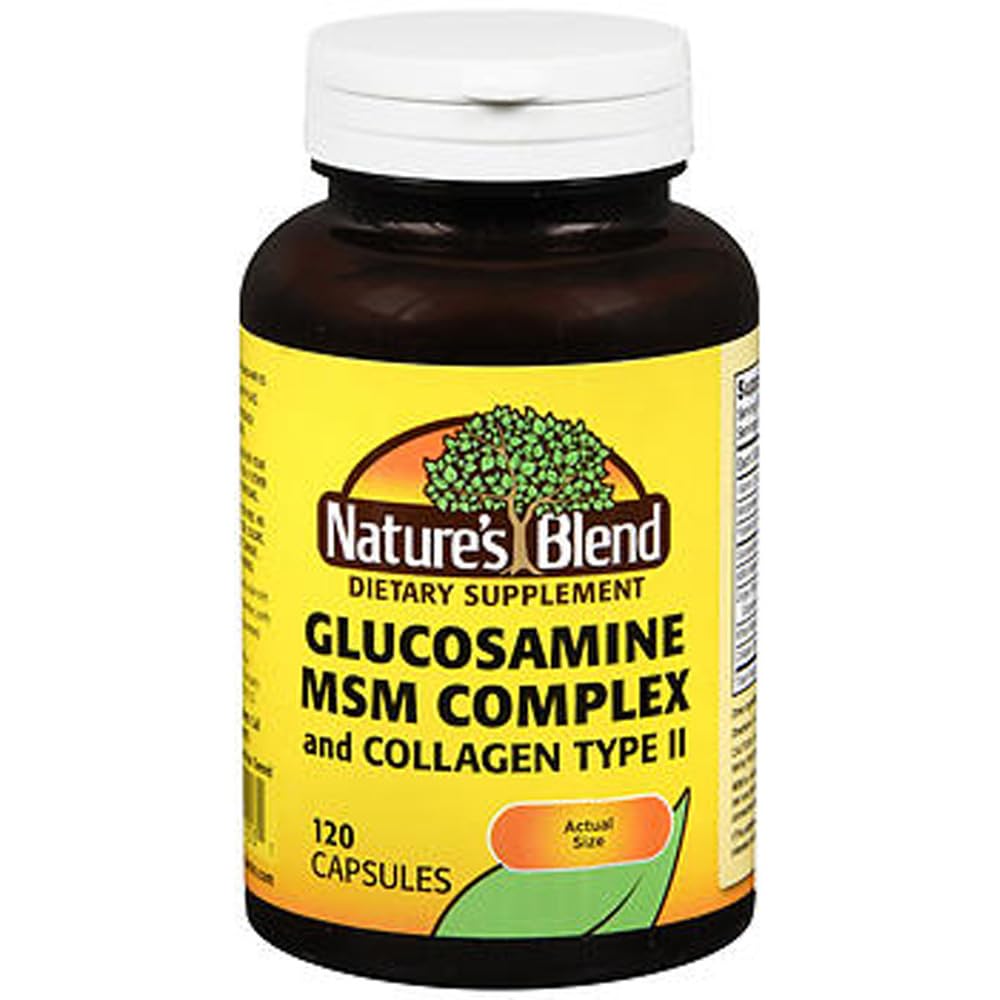Nature's Blend GLUCOSAM/MSM CMPLX TB 120, 079854011531