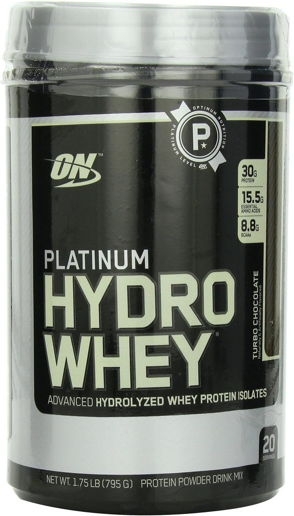 Optimum Nutrition Platinum Hydro Whey, Turbo Chocolate, 1.75 паунд