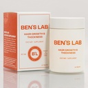 BEN'S LAB Saçın inkişafı və qalınlığı Saçlar üçün ekspertlər / Sağlamlıq üçün Advanced Koreya Scalp Care, Qırmızı axtarır Saçlar / 60 Tabletler | 1 ay təchizatı.