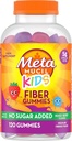 Metamucil Kids Pluošto Gummies, Nr Cukrus Pridėta, 5g Prebiotic Plant- pagrįstas pluošto papildas, Mišrus Berry Flavored, 120ct Gummies