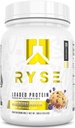 RYSE Loaded Protein Powder - Blueberry Muffin - 25g Whey Protein Isolate & Concentrate med Prebiotic Fiber & MCTs - Low Carb, Low Sugar, Digestive-Friendly - 20 portioner / 1,5 lb Tub
