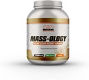 MUSCLEOLOGY Vægt Gainer • 124; Whey Protein Pulver • 124; Muscle Builder til mænd & kvinder • 124; Vanilla, 7,8 lbs