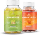Believe Magnesium Glaycate & Origina 3-6-7-9 Bunnleyle for suplement, sleep, Rind, Fart and Inmunication System
