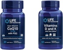 Life Extension Super Ubiquinol CoQ10, jossa on PQQ, CoQ10, PQQ & D- ja K-vitamiini, jossa on sea-jodi, D3-vitamiini, K1-vitamiini ja K2