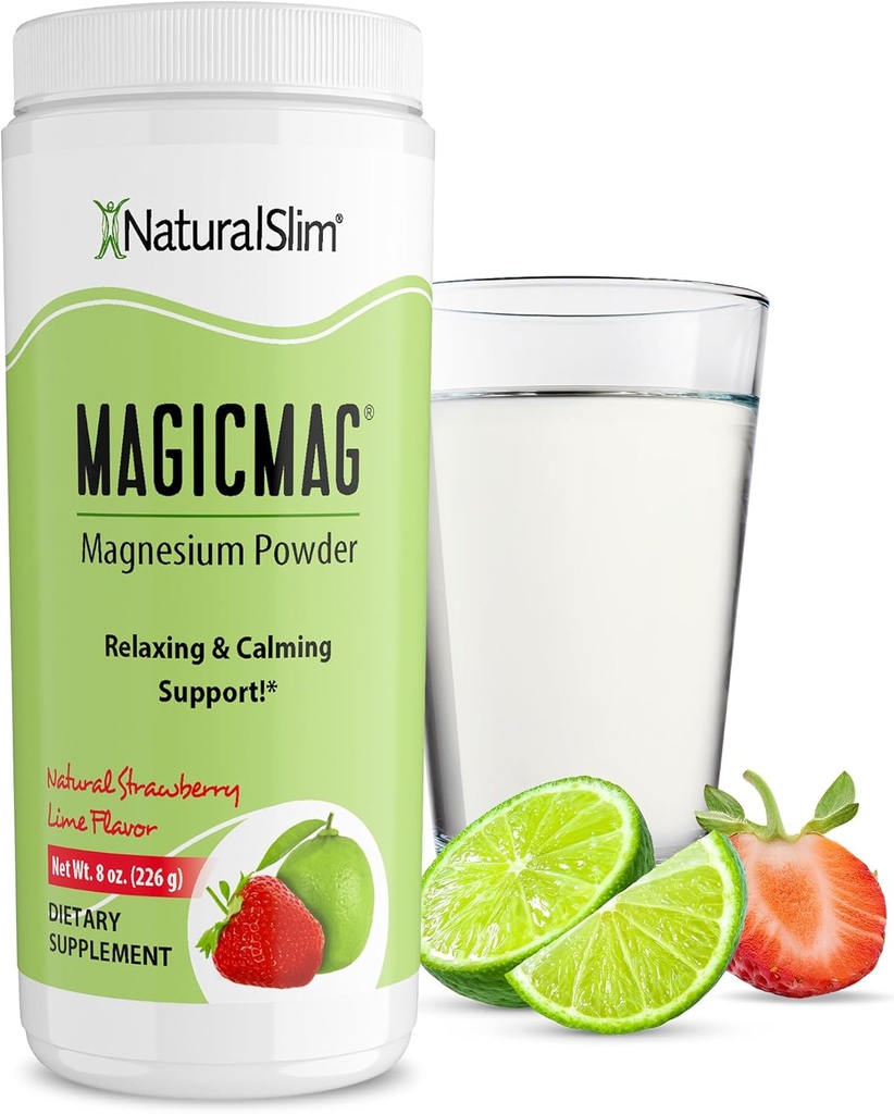 NaturalSlim Magicmag Pure de magneziu Citrat de pulbere 
