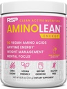 RSP NUTRITION AminoLean Pre Workout Powder, Amino Energy & Greutate Management cu Vegan BCAA Aminoacidi, Natural Cafeina, Preworkout Boost pentru bărbați și femei, 30 Serv...