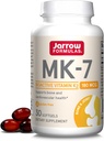 Jarrow Formule MK-7 180 μg - 30 Softgels - Superior Vitamin K Izdelek za izgradnjo močnih kosti - Podpira zdravje srca in srca - 30 Serving