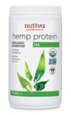 Nutiva Organic, Cold-Processed Hemp Protein from non-GMO, Sustainably Farmed Canadian Hempseed, 15 G, 16 Ounces