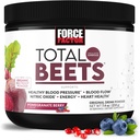 Fattore di Forza Bevande Totale Bere Miscela Superfood Polvere con Nitrati per sostenere Circolazione, Flusso di Sangue, Ossido Nitrico, Energia, Endurance e Stamina, Cardiovascolare Supplemento di Salute Del Cuore, 30 Serve