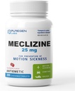 Puregen Labs Meclizine 25 mg Antiemetic 200 žuvacie tablety 