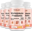 Menopauze supplementen voor vrouwen, 120 miljard CFU Probiotic, 13-in-1 Kruiden & Botanicals Complex, voor Hormone Menopauze, Hot Flashes, Night Sweats, Mood Swings, Slaapstoornissen, Vegan, 240 Capsules