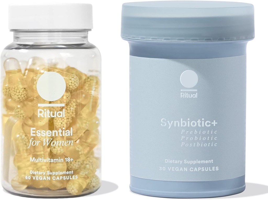 Ritualus Multivitaminas moterims 18 + ir kasdien gut Health Support, 30 dienų tiekimo