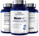 1MD Nutrition MoveMD - Suplement zdrowia dla Joint Discomfort & Support - Nasze Collagen Pills są inteligentnie przygotowane dla kobiet i mężczyzn w / kwas hialuronowy i astaksantyna