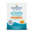 Nordic Naturals Zero Sugar Ultimate Omega Gummy Chews - Tropical Fruit - 54 Gummy Chews - Non GMO - Optimal Wellness - 27 Servings
