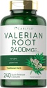 Carlyle Valerian Root Capsules 2400mg | 240 伯爵 | Herb 提取 补充 | 非 GMO, Gluten Free