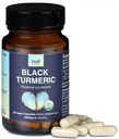 NUF- Organic Black Turmeric 350mg Whole Root Vegan Capsules- US Grown- Gluten Free - Non GMO- Joint Support - Healthy Inflammatory Response - Proper Immune Function