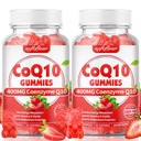 softbear CoQ10 Gummies 400mg Coenzyme Q10 Supplement for Adults, High Absorption coq10 Plus Omega-3, Magnesium, Vitamin B3 & Zinc for Cellular Energy & Antioxidant, Strawberry Flavor 120 Count