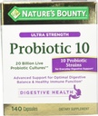 Natura Bounty Ultra Strength Probiotic 10, 140 capsule