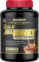 ALLMAX Nutrition Gold ALLWHEY, Chocolate- 5 lb - 24 Gramy białka per Scoop - Gluten Free, Low Carb & Low Sugar - ok. 71 Służenie